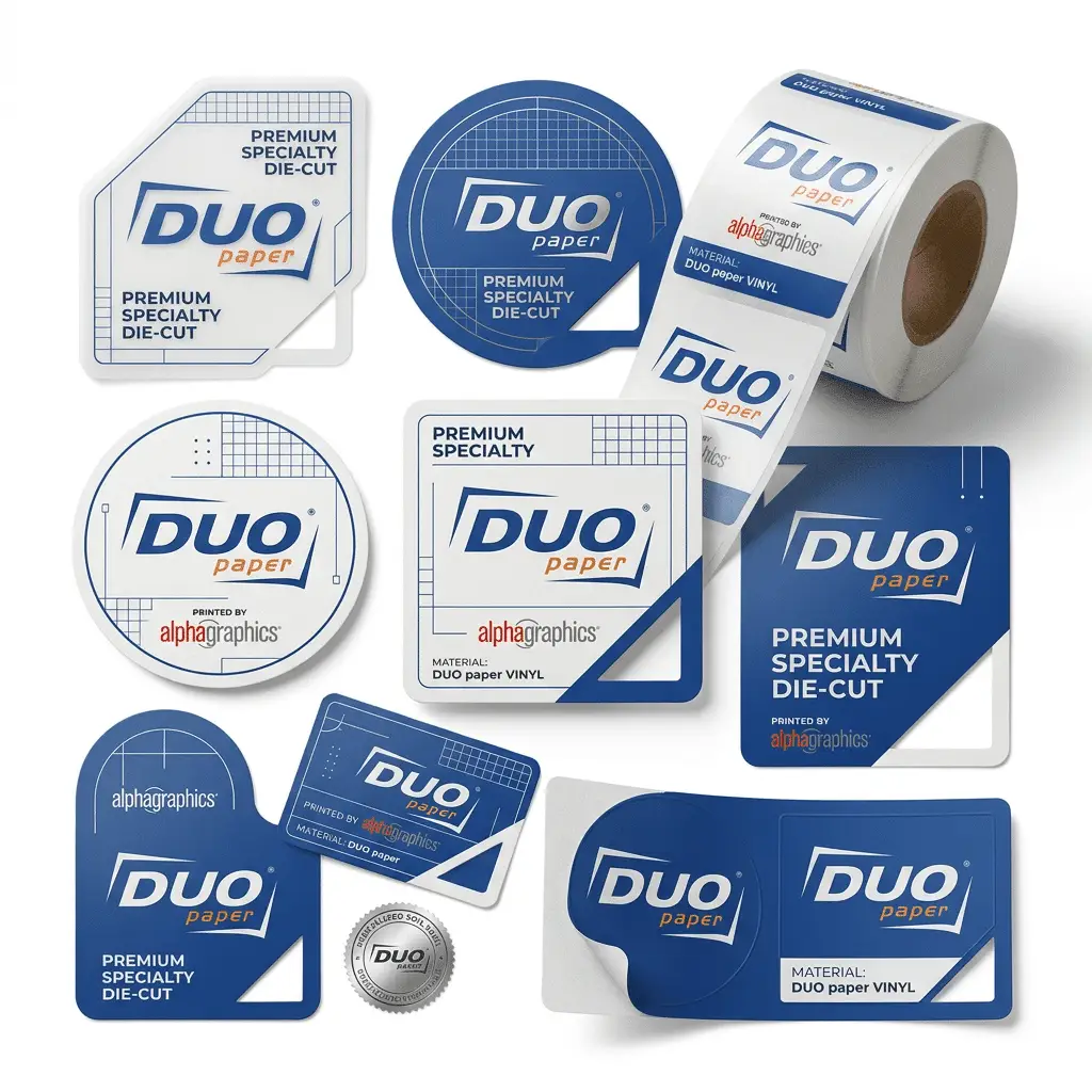 Etiquetas especiais personalizadas