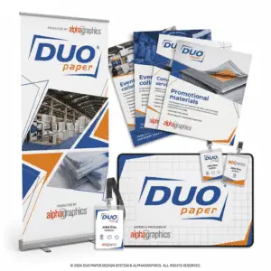 Materiais impressos para eventos