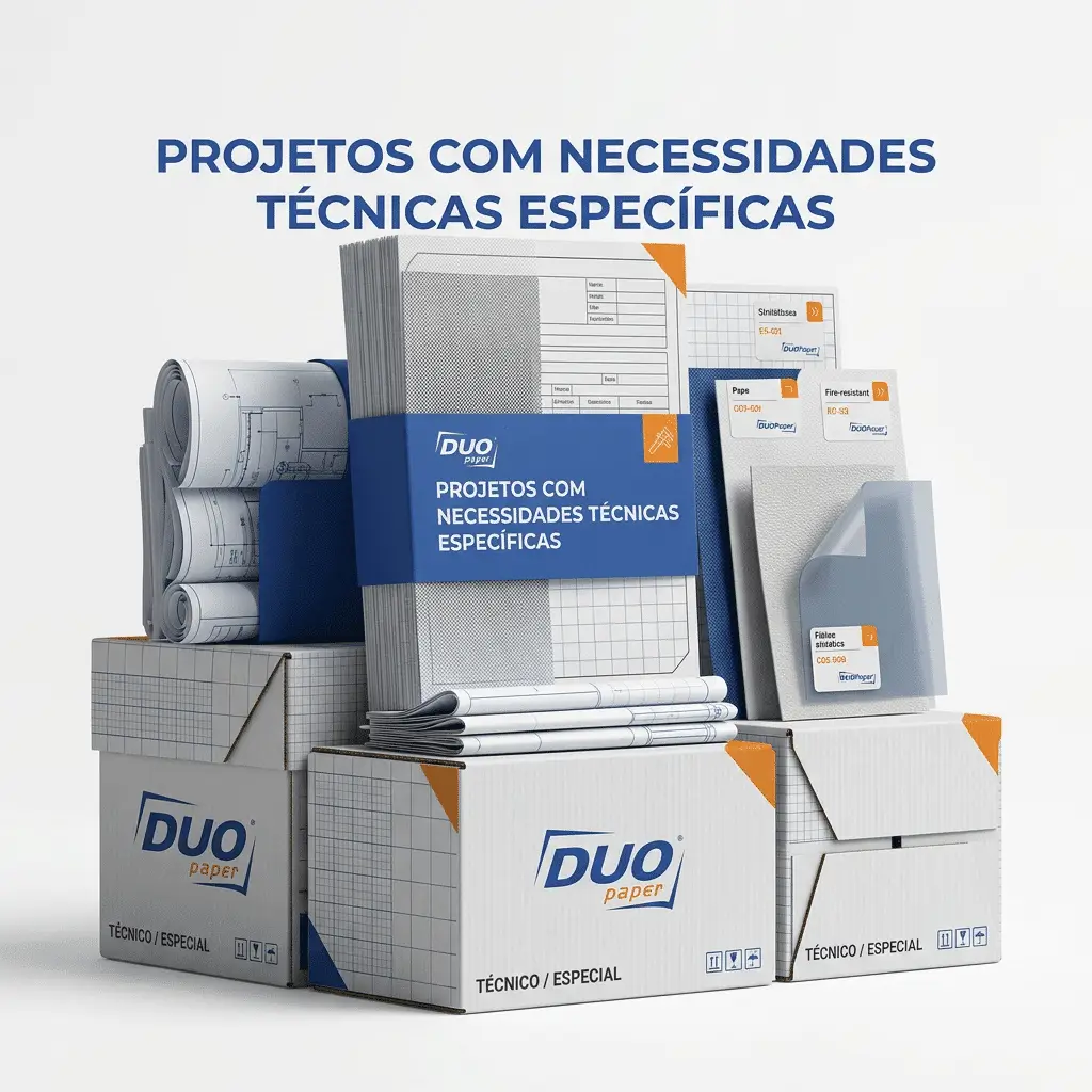 Projetos com necessidades técnicas específicas